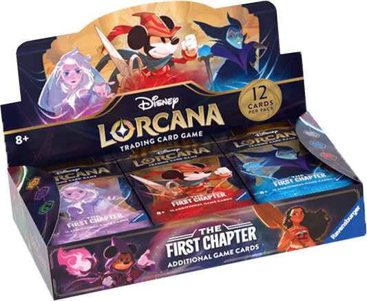 Disney Lorcana - The First Chapter Booster Box - 24 packs per box