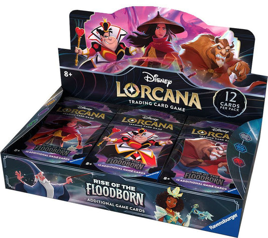 Disney Lorcana - Rise of the Floodborn Booster Box - 24 packs per box