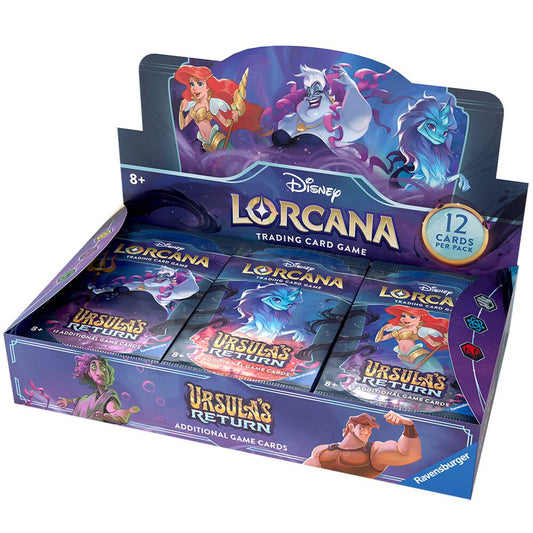 Disney Lorcana - Ursula's Return Booster Box - 24 packs per box