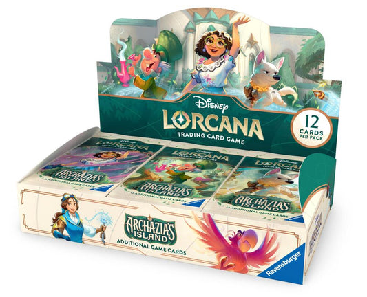 Disney Lorcana - Archazia’s Island Booster Box - 24 packs per box